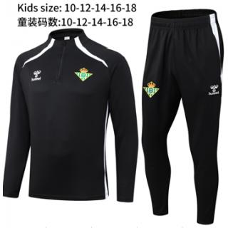 Chándal Real Betis 2025/26 (Black) - NIÑOS